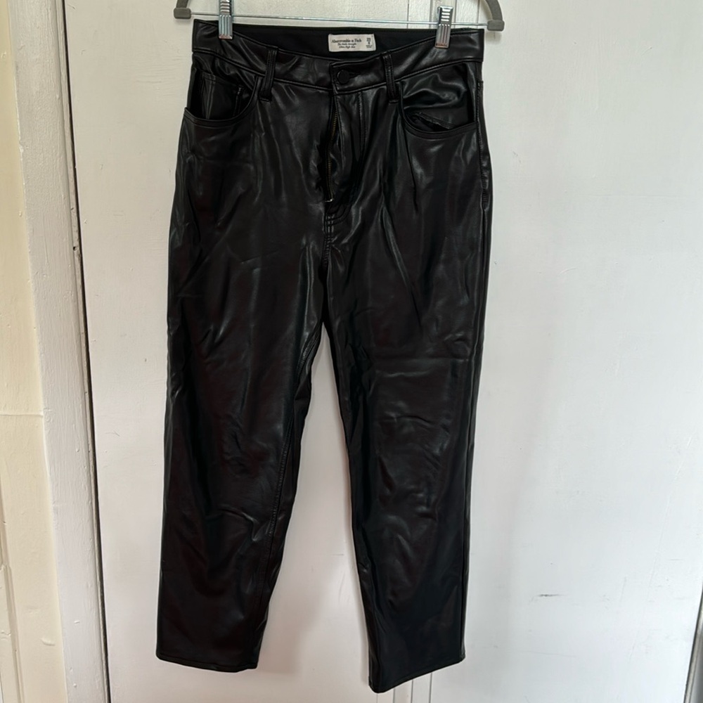 Abercrombie  leather pants